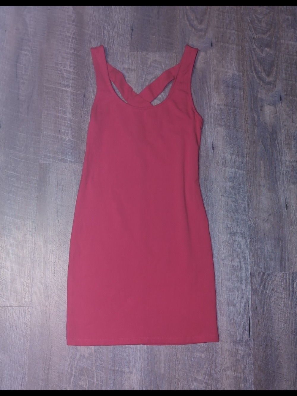 Form Fitting Red Dress- Forever 21- Small